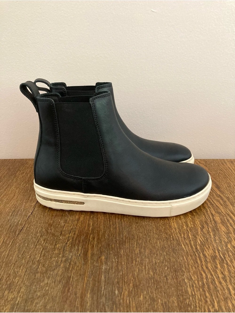 New Birkenstock Bend Chelsea Slip On Ankle Boot Women’s Size 6 Black